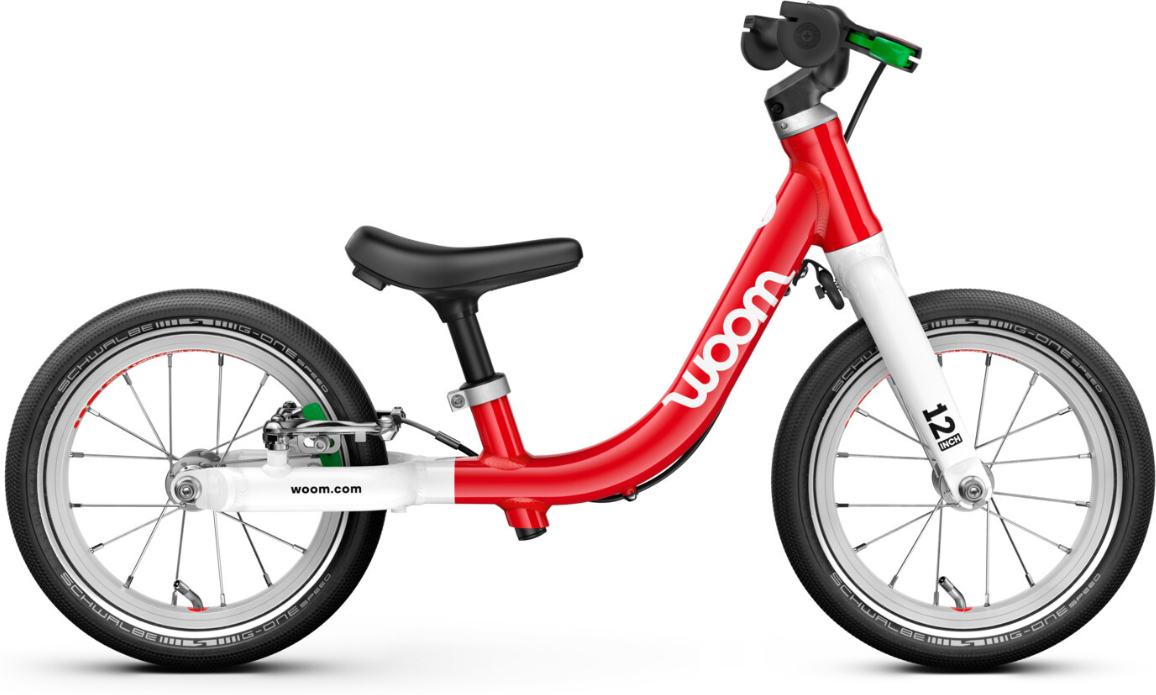 Woom GO1 Bicicleta Sin Pedales para Niños - Woom Red