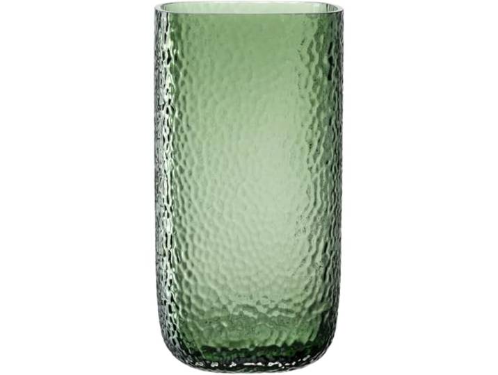 LEONARDO HOME Martello 033201 Vase Polyvalent\, décoration élégante avec Surface Tactile\, Vase pour Plantes Intemporel\, Vase à Fleurs\, Unique\, Hauteur 29 cm\, Vert