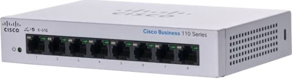 Cisco Systems Business 110 Series 110-8t-D Switch 8-Porte