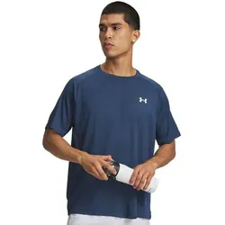 UNDER ARMOUR Herren Shirt UA TECH TEXTURED SS, Größe L in Grau 498