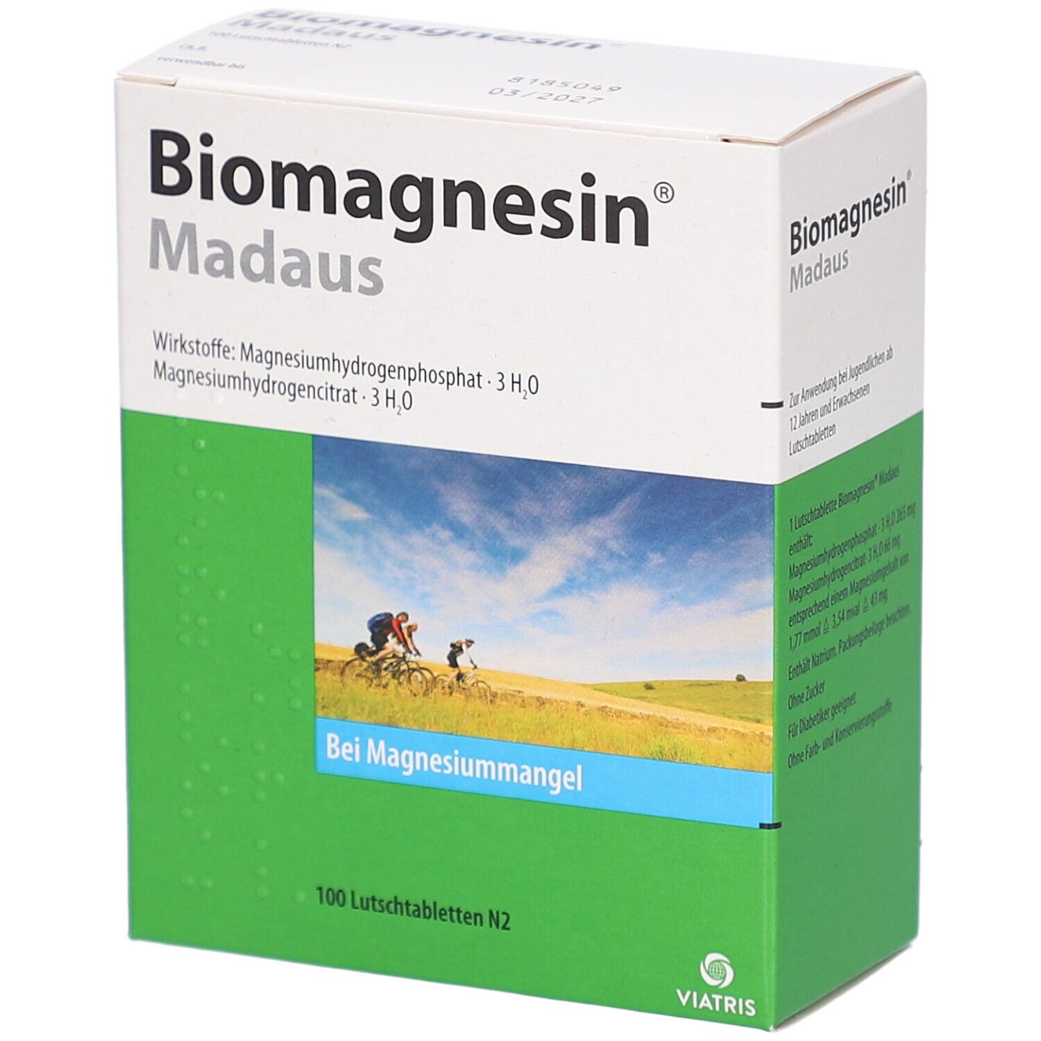 Biomagnesin Madaus Lutschtabletten 100 St