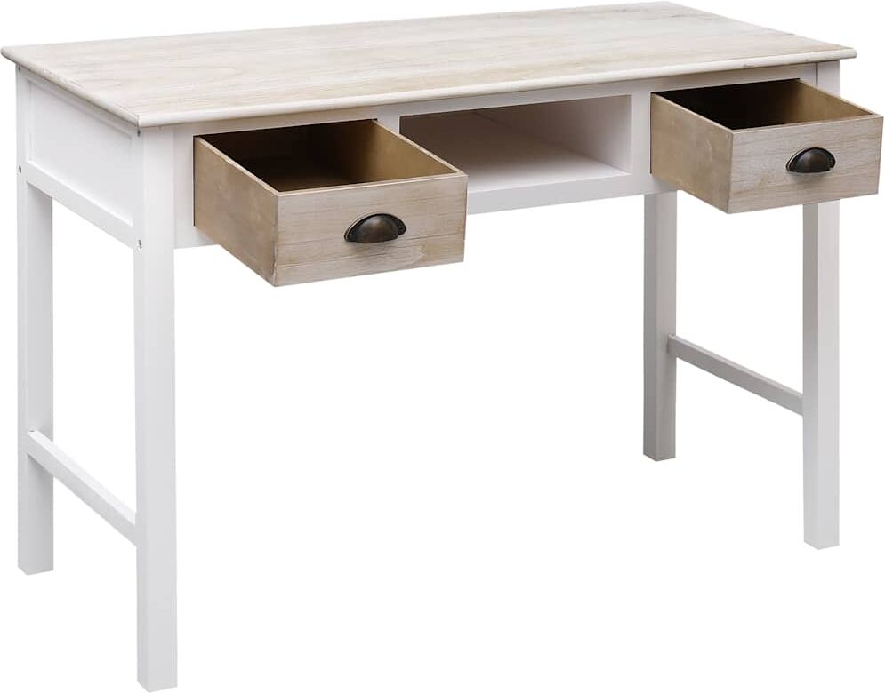 vidaXL Table console 110x45x76 cm bois