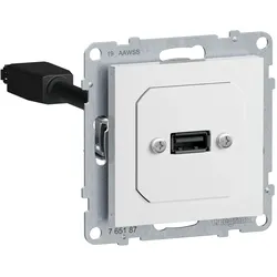 Legrand 765187 SEANO USB-Datendose mit Kabel USB 3.0 Kabellänge:15 cm