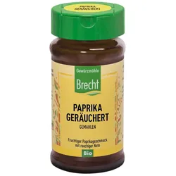 Paprika geräuchert - gemahlen im Glas