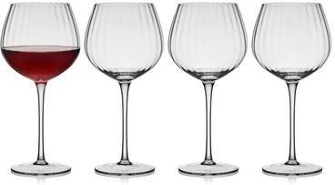 Mikasa Set of 4 Optic Red Wine Glasses, 19 Oz