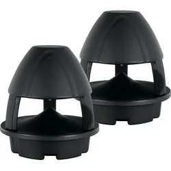 McGrey WPL-660BK BT 360° Outdoor-Lautsprecher mit Bluetooth Paar Schwarz