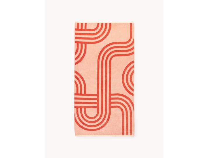 Fouta à motifs géométriques Shiloh