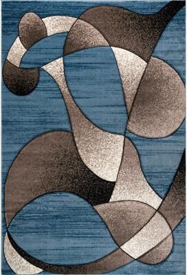 MDA Rugs Rhodes Collection Abstract Designed Area Rug