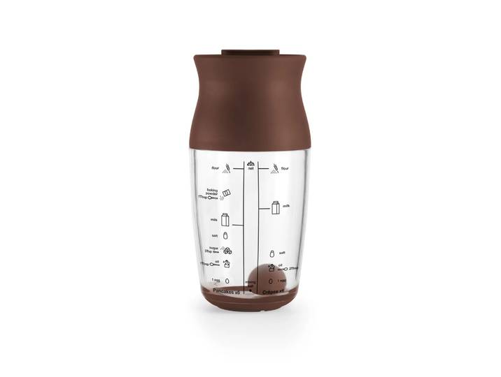 Lékué Lékué pannenkoekenmixer shaker Bruin