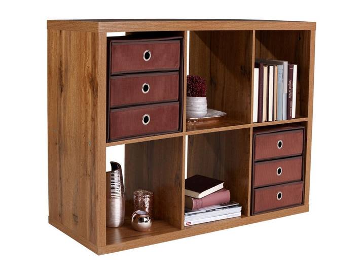 Regal Samy 2 B 112cm, Eiche Dekor