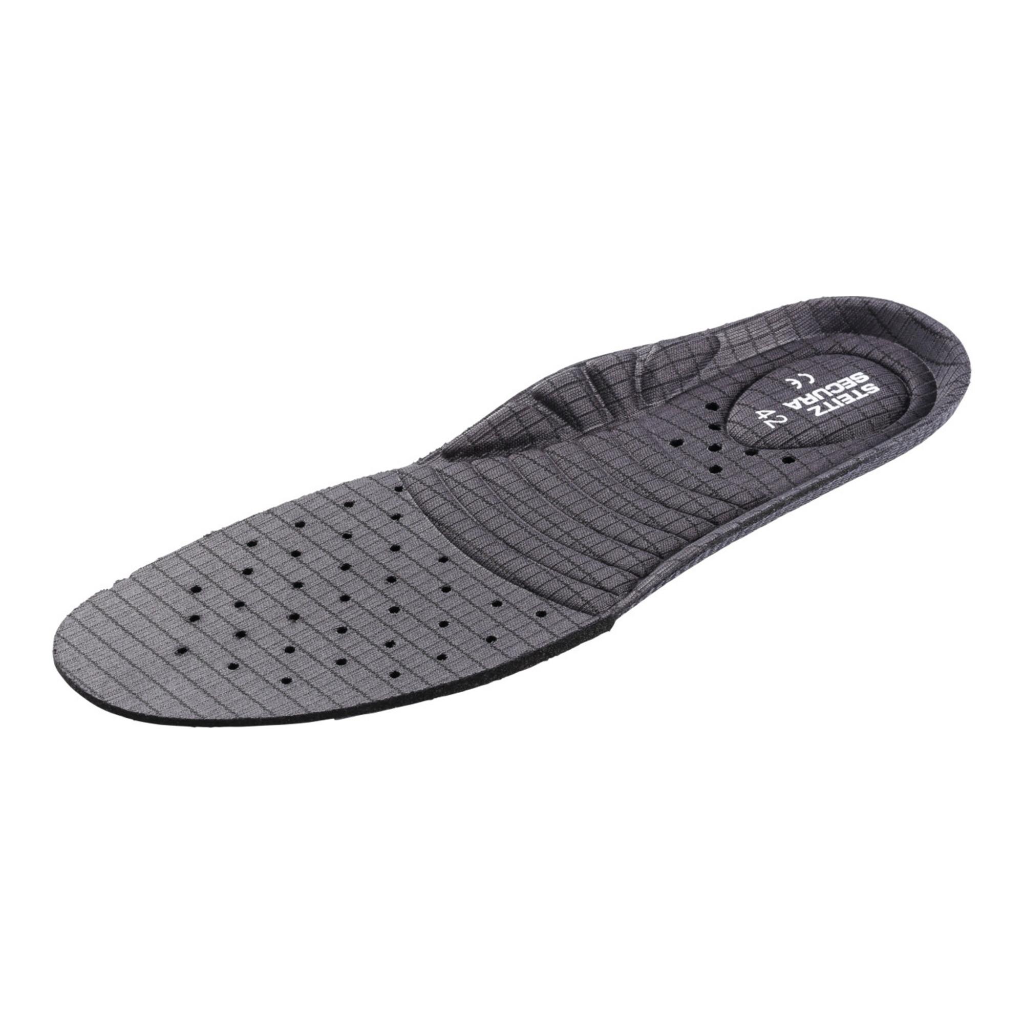 Steitz SECURA Einlegesohlen schwarz Ergo-Soft ESD, EU-Schuhgröße: 38 (Z25400 GR. 38)