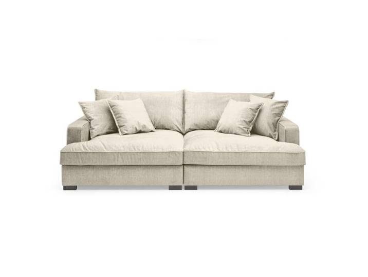 Trendstore Haidi Megasofa Microfaser - Microfaser Vogue creme Mo