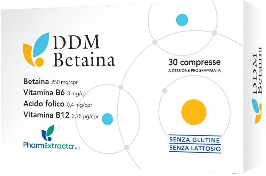 PHARMEXTRACTA SpA DDM BETAINA 30 COMPRESSE