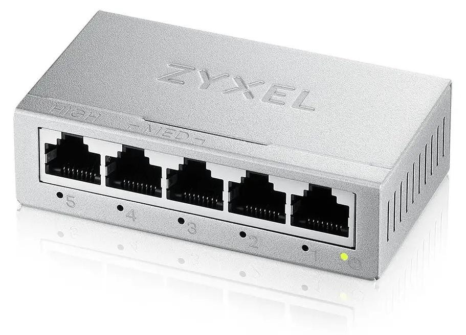 Zyxel GS-105BV5-EU0101F Unmanaged L2 Gigabit Ethernet Network Switch