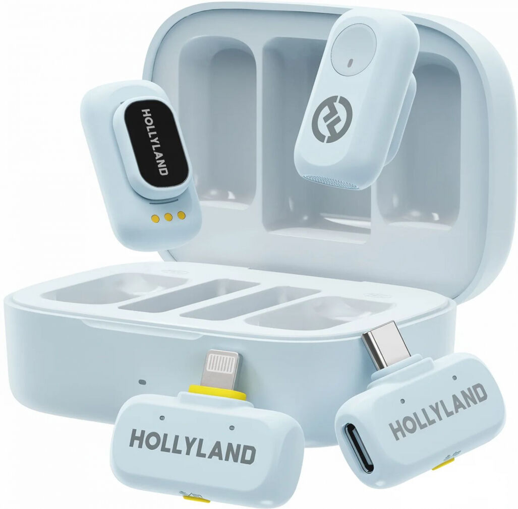 Hollyland Lark A1 Combo Sky Blue   nach 13.4 EUR Hollyland Herbst Sale