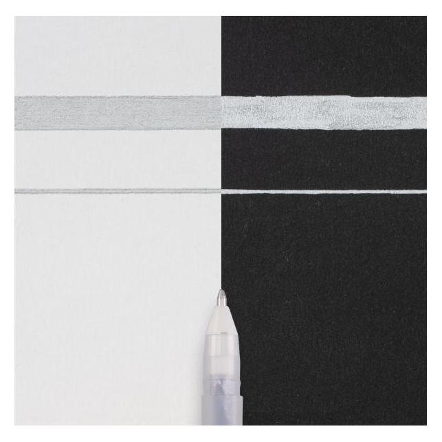 Sakura Gelly Roll Metallic Silver Gel Pen (1x) (XPGBM553)