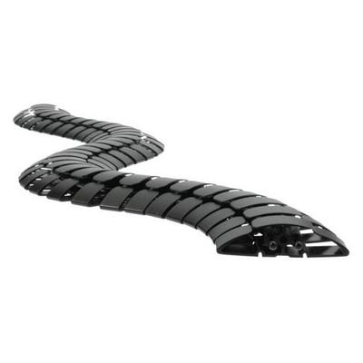 Bachmann Kabelbrücke 930.032 Kunststoff Schwarz 1000mm Inhalt: 1St.