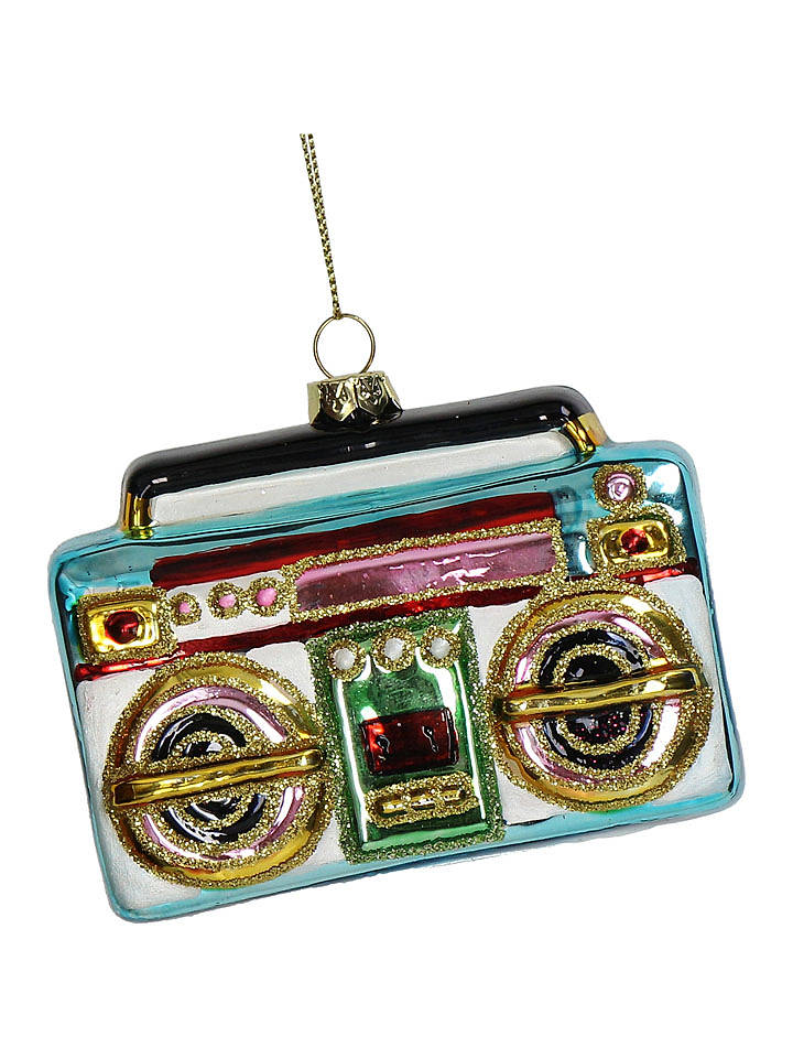 Kersten Baumschmuck "Ghetto Blaster" in Bunt - (B)10 cm - onesize