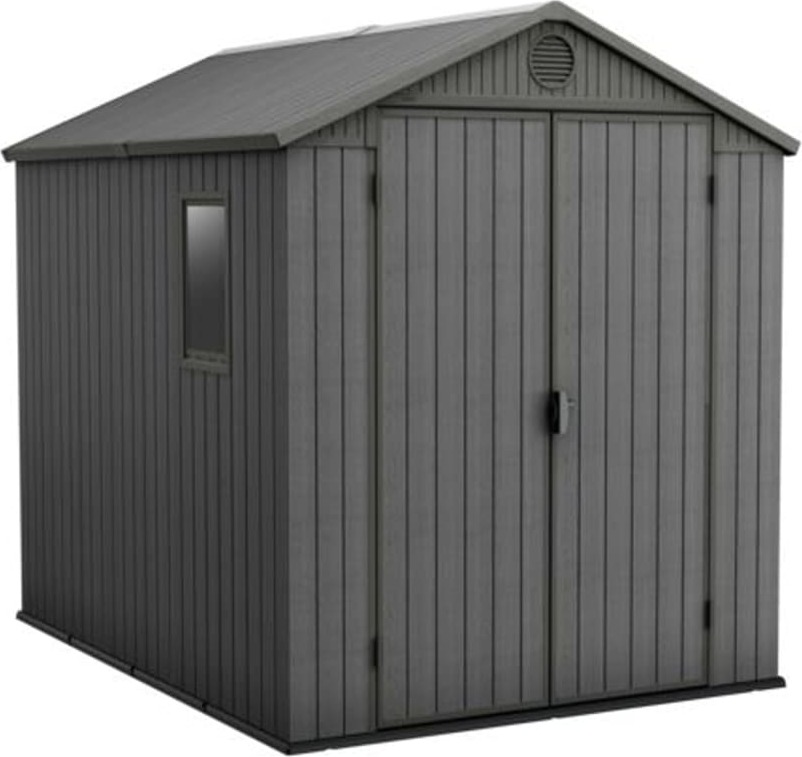 KETER Darwin Gartenhaus 6X8 - Grau 249361