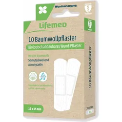 Lifemed Baumwollpflaster 10 St Pflaster