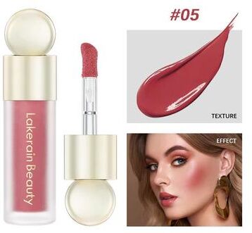 Inspired Finds VelvetGlow Liquid Blush Soft Matte Liquid Cream Blush For Natural Pink Cheek Color neutral Pink