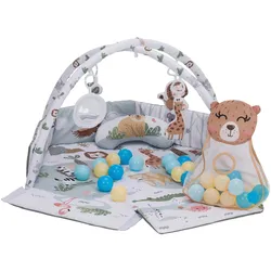 Fillikid Spielbogen mit Matte & Bällen wildlife, mehrfarbig