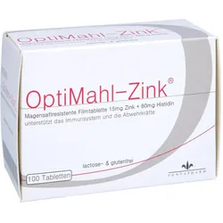 OPTIMAHL Zink 15 mg Tabletten