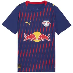 Puma, Jungen, Fussballtrikot, RBL Away Jersey Replica Jr (176), Blau, Rot