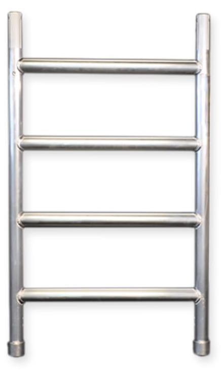Rollstativ-Aufbaugestell, 75 cm breit - 4 Stangen, Aluminium - Fahrbar