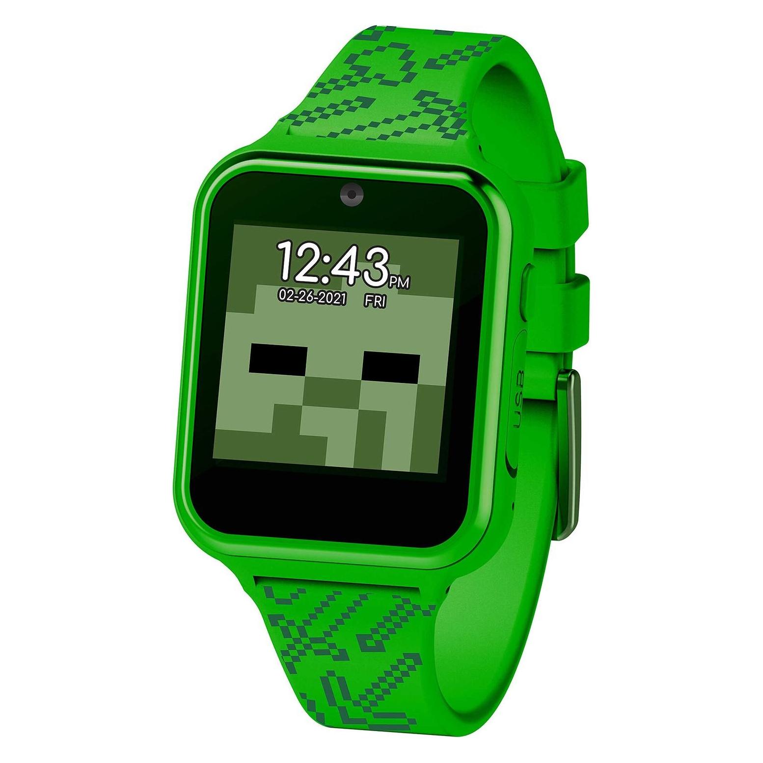 Accutime Kinder Smart Watch Minecraft (40 mm, 4G) (ACCU999008)