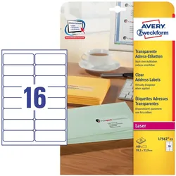 Avery, Etiketten, Etiketten