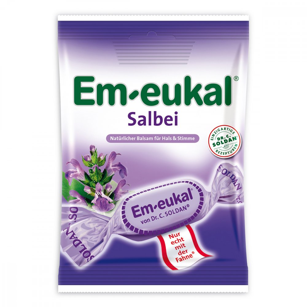 Dr. C. SOLDAN GmbH Em Eukal Bonbons Salbei zuckerhaltig 03166913