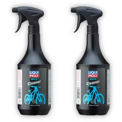 2x Reiniger LIQUI MOLY 6053 Bike Cleaner Fahrrad Schlamm Schmutz Staub Blätter 1 L