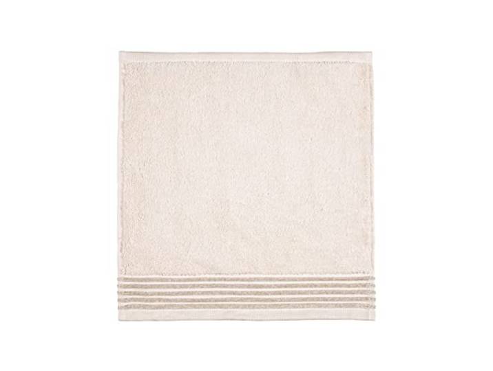 möve Wellness Seiftuch Uni mit Chenillebiesen 30 x 30 cm aus 100 % Baumwolle (Spinair), nature