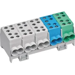 HAGER Hauptleitungsklemme 20Eing schraub KH45A 5-polig berührsich REG 10-35qmm/Zu