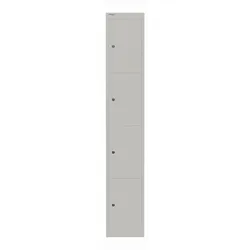 Schließfachschrank Office | 4 Fächer, Tiefe 457 mm - 667 york