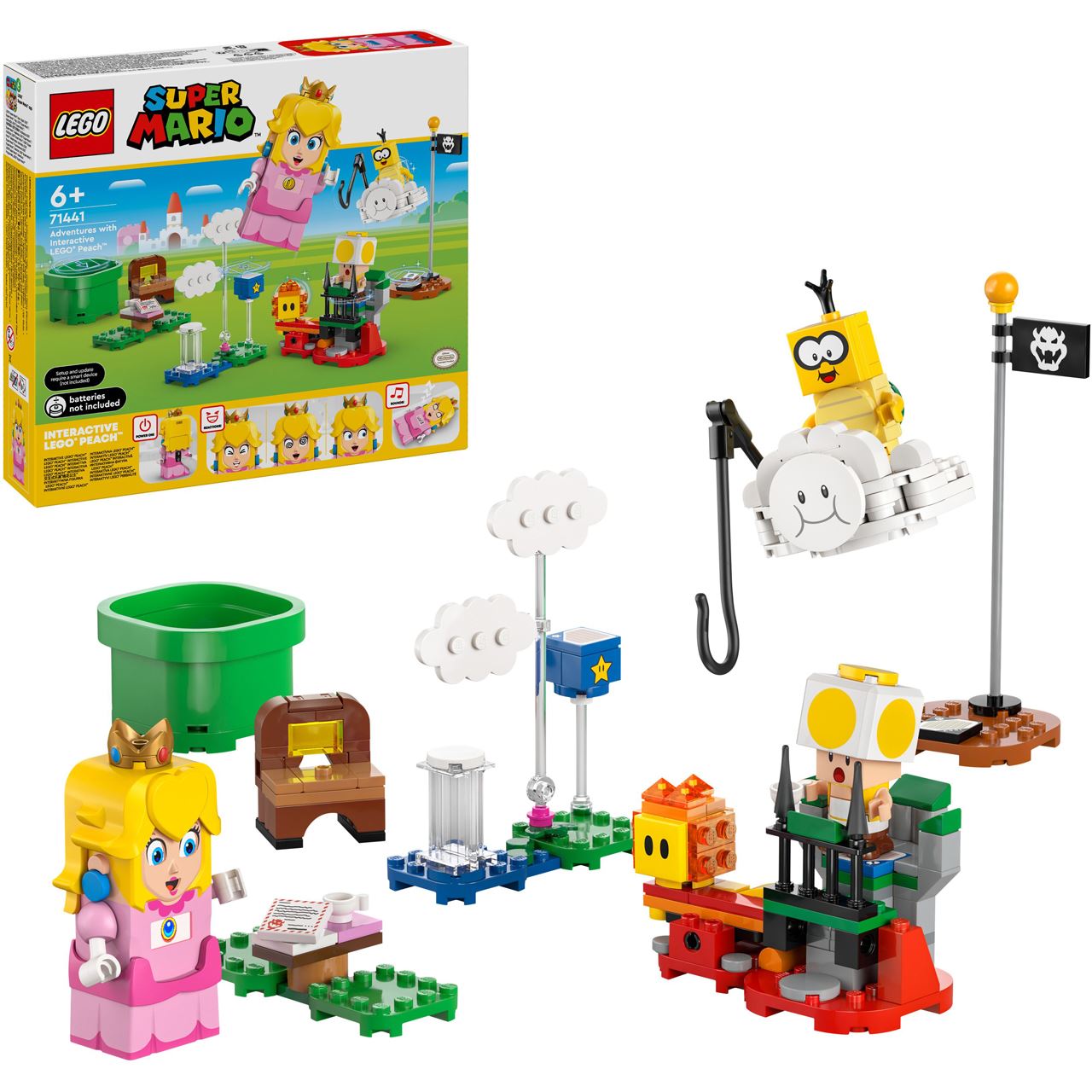 LEGO Super Mario 71441 Abenteuer mit der interaktiven LEGO Peach
