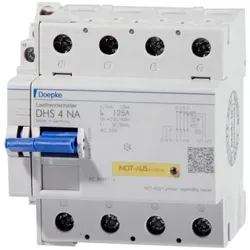 Doepke DHS4-125NA, Schalter + Taster