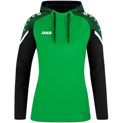 JAKO Performance Hoodie Damen soft green/schwarz 36