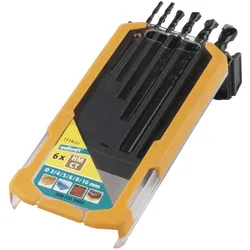 wolfcraft, Bohrereinsatz, 1 Universalbohrer-Set HM 6-tlg. ø3-10mm