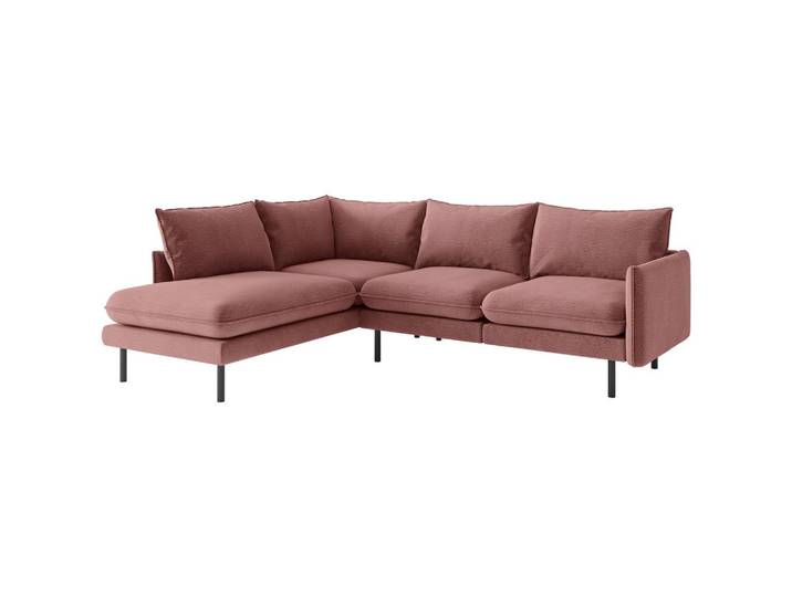 Ecksofa Samos Altrosa S: 204x267 cm