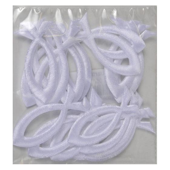 Goldina Streufigur Fisch 20ST weiss (20 Stk.) (6261 05001 0020)