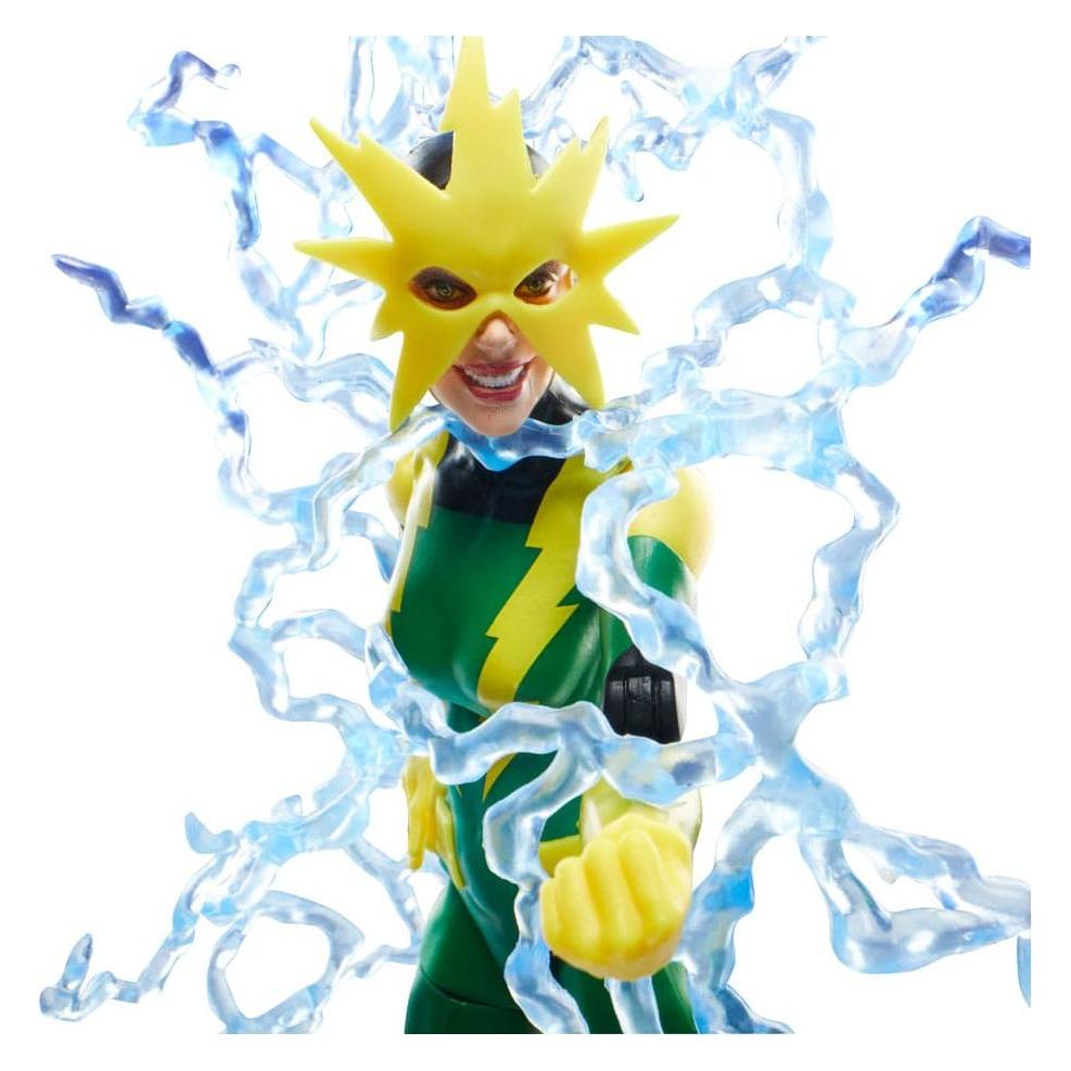 Hasbro Spider-Man Marvel Legends Retro Actionfigur Electro (Francine Frye) 15 cm (G07885X0)