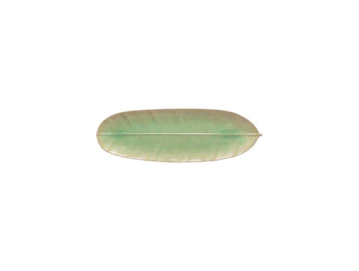 Handgefertigte, grosse Servierschale „Banana Leaf Marrakesh“ Eucalyptus Costa Nova