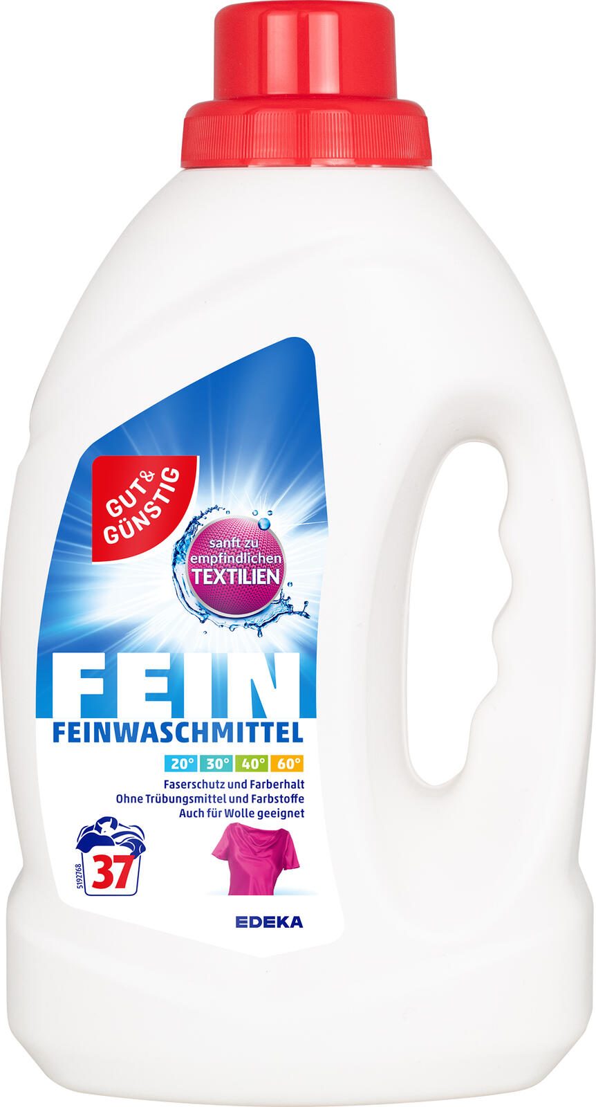 GUT&GÜNSTIG FEIN Waschmittel frisch 1,5 l 6402318008