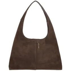 HEY MARLY Beuteltasche Alltime Lover Suede coffee
