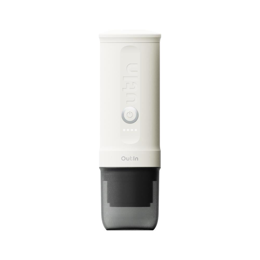 OutIn Nano Tragbare Espressomaschine Pearl White