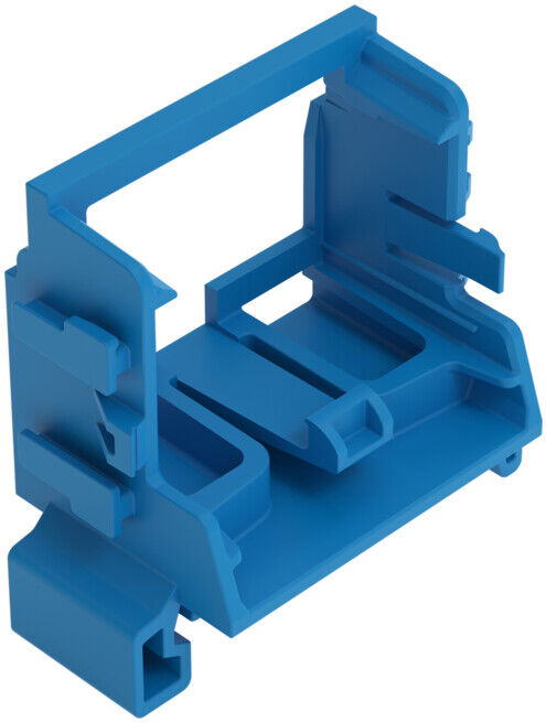 WAGO Adaptateur de fixation 221-549/002-006 4 mm² bleu (221-549/002-006)