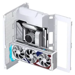 Jonsbo A50 vertikaler Grafikkartenhalter, PCIe 5.0 Kabel, 175mm - weiss, PC Gehäuse Zubehör