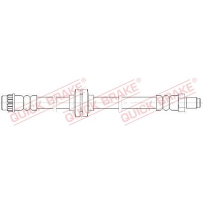 QUICK BRAKE Bremsschlauch 32.126 für RENAULT